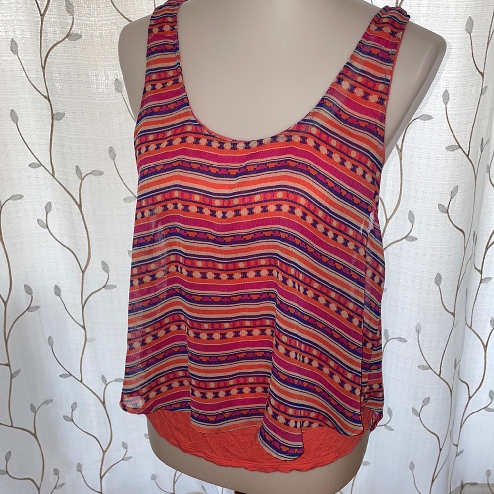 Guess Two Layered Sleeveless Top